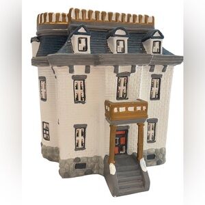 1987 Yuletide French Italian Mansion Christmas Village